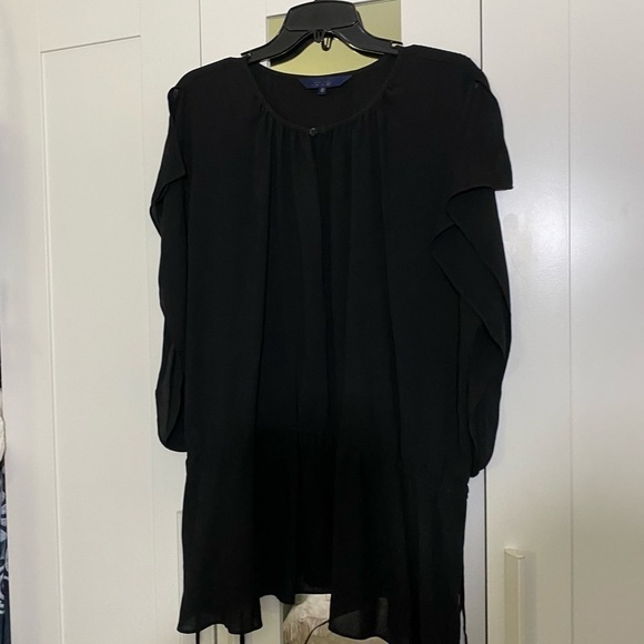 Rachel Ray Black Blouse Plus Size 2X - Picture 1 of 9